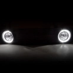 05-09 Ford Mustang Gt Look Front Grill In Black With Halo Fog Light