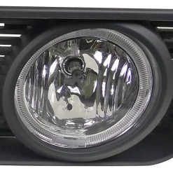 05-09 Ford Mustang Gt Look Front Grill In Black With Halo Fog Light