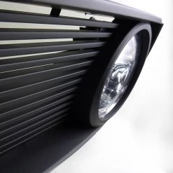 05-09 Ford Mustang Gt Look Front Grill In Black With Halo Fog Light