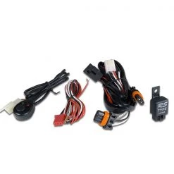 05-09 Ford Mustang Gt Look Front Grill In Black With Halo Fog Light