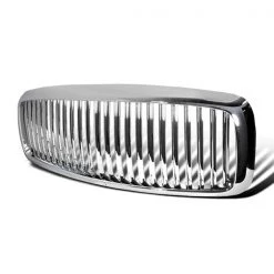 Spec-D Tuning 02-05 Dodge Ram Vertical Grill Chrome
