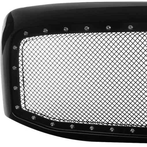 06-08 Dodge Ram Black Mesh Grille, HG-RAM06JMSS