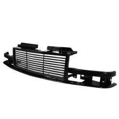 98-02 Chevrolet S10 Front Grille Black