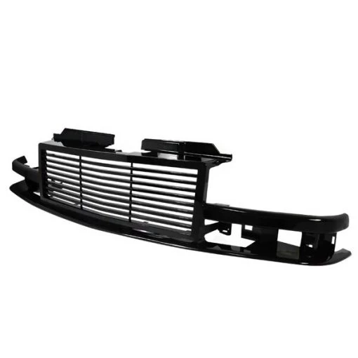 98-02 Chevrolet S10 Front Grille Black