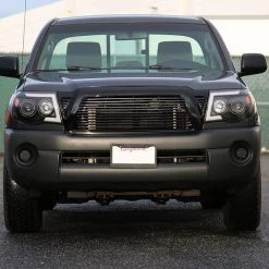 Spec-D Tuning 05-11 Toyota Tacoma Front Horizontal Grille- Glossy Black 9 05-11 Toyota Tacoma Front Horizontal Grille- Glossy Black
