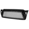 Spec-D Tuning 05-11 Toyota Tacoma Rivet Grille- Glossy Black