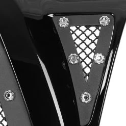 05-11 Toyota Tacoma Rivet Grille- Glossy Black