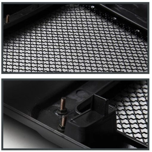 07-16 Jeep Wrangler Matte Black Front Grille
