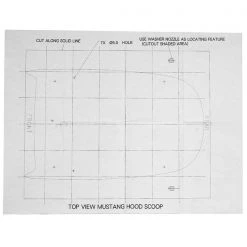 05-09 Ford Mustang Front Hood Scoop