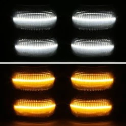 08-15 Ford F250 LED Towing Mirror – Smoke