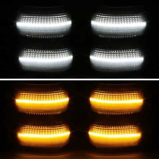 08-15 Ford F250 LED Towing Mirror – Smoke