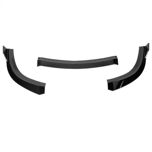 FRONT BUMPER LIP GLOSSY BLACK FITS ALL MODELS
