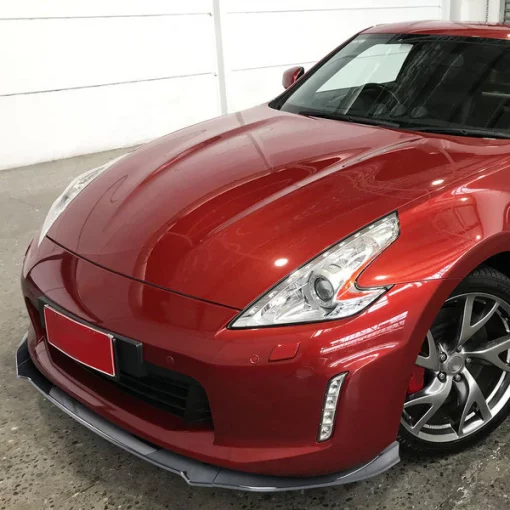 09-12 Nissan 370Z Front Bumper Lip Glossy Black