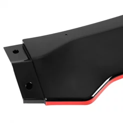 03-05 Nissan 350Z Front Bumper Lip Glossy Black With Red Trim