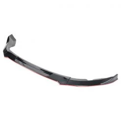 03-05 Nissan 350Z Front Bumper Lip Glossy Black With Red Trim