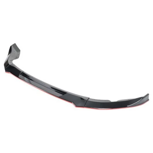03-05 Nissan 350Z Front Bumper Lip Glossy Black With Red Trim