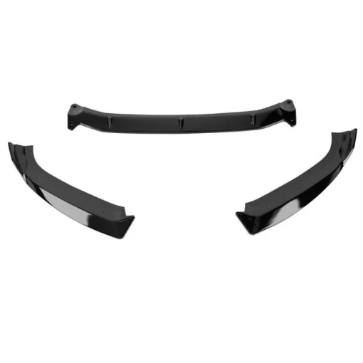 2018 S4 SEDAN FRONT BUMPER LIP GLOSSY BLACK