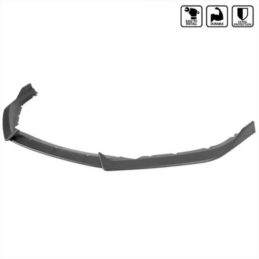 FRONT BUMPER LIP MATTE BLACK