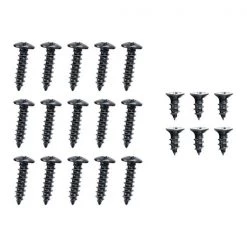 12-14 Mercedes Benz W204 Front Bumper Lip Glossy Black With Red Trim