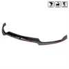 Spec-D Tuning 15-18 Mercedes Benz W205 Front Bumper Lip Glossy Black With Red Trim