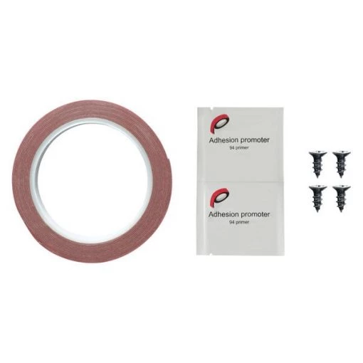 19-20 Mercedes Benz W205 Front Bumper Lip Glossy Black With Red Trim