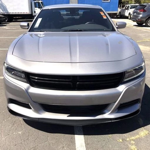 15-21 Dodge Challenger Sxt Front Bumper Lip Glossy Black