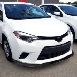 14-16 Toyota Corolla L And Le Front Bumper Lip Glossy Black