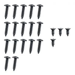 16-19 Honda Civic Front Bumper Lip Glossy Black With Red Trim