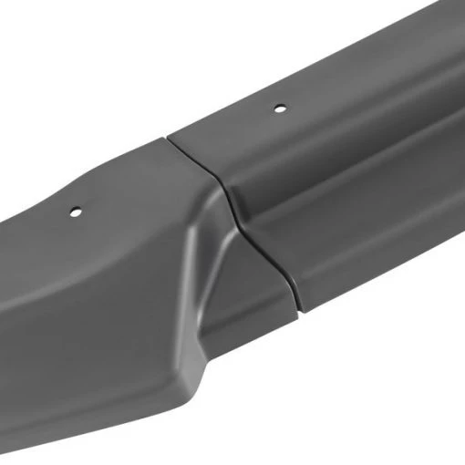 17-21 Honda Civic Hatchback Front Bumper Lip Matte Black