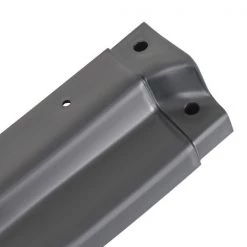 17-21 Honda Civic Hatchback Front Bumper Lip Matte Black