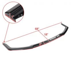 17-21 Honda Civic Hatchback Front Bumper Lip