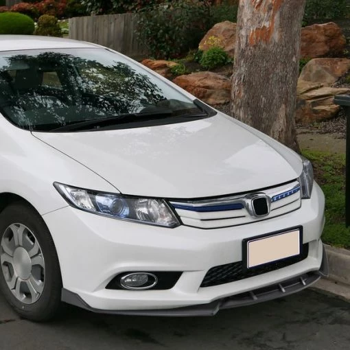 19-20 HONDA CIVIC SEDAN FRONT BUMPER LIP – MATTE BLACK