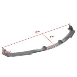 09-11 Bmw 3 Series E90 Sedan Front Bumper Lip Matte Black