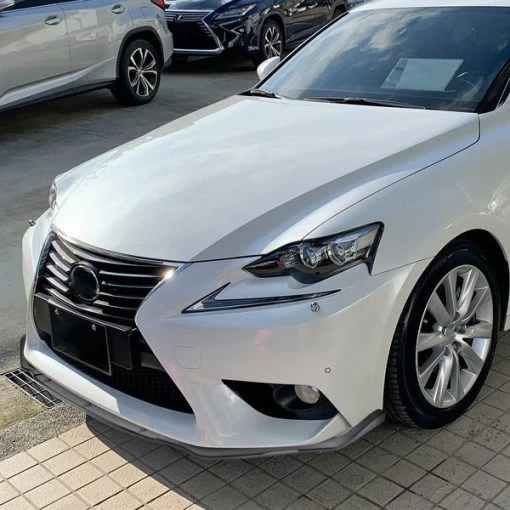 14-16 Lexus Is250 Is350 Is200T F-Sport Front Bumper Lip Glossy Black