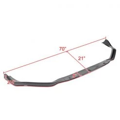 Spec-D Tuning 14-16 Lexus Is250 Is350 Is200T F-Sport Front Bumper Lip 5 14-16 Lexus Is250 Is350 Is200T F-Sport Front Bumper Lip