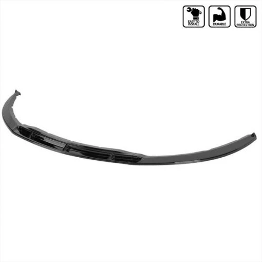 V6. GT. BOSS 302 ALL MODELS FRONT BUMPER LIP GLOSSY BLACK