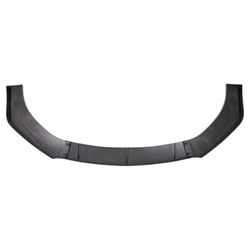 All All All Universal Front Bumper Lip Glossy Black With Red Trim