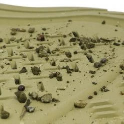 Pvc 3D Print Floor Mat Beige 3 Pieces