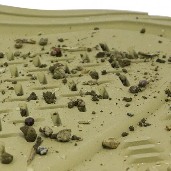 Pvc 3D Print Floor Mat Beige 3 Pieces