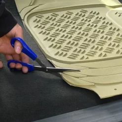 Pvc 3D Print Floor Mat Beige 3 Pieces