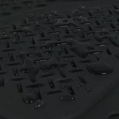 Pvc 3D Print Floor Mat Black 3 Pieces