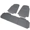 Spec-D Tuning Pvc 3D Print Floor Mat Grey 3 Pieces