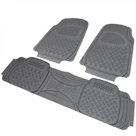 Spec-D Tuning Pvc 3D Print Floor Mat Grey 3 Pieces