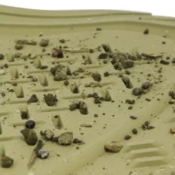 Pvc 3D Print Floor Mat Beige 3 Pieces + Trunk Piece