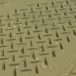 Pvc 3D Print Floor Mat Beige 3 Pieces + Trunk Piece