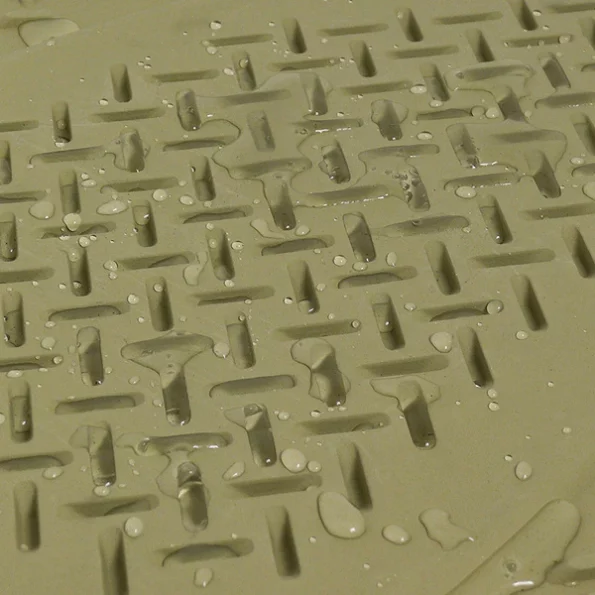 Pvc 3D Print Floor Mat Beige 3 Pieces + Trunk Piece