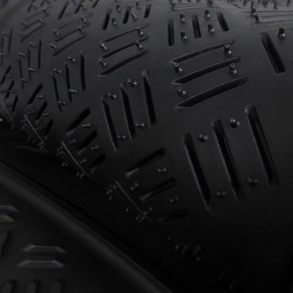 Pvc Floor Mat 4 Pieces Set Black