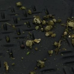 Pvc Floor Mat 4 Pieces Set Black