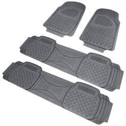 Spec-D Tuning Pvc Floor Mat 4 Pieces Set Grey