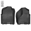 Spec-D Tuning 09-17 Dodge Ram 1500 Quad Cab Fl+Fr Floor Mat 2Pc